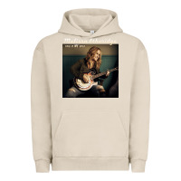 Pigment French Oak Melissa Etheridge Urban Hoodie - linhVisuals