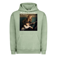 Pigment Oil Green Melissa Etheridge Urban Hoodie - linhVisuals