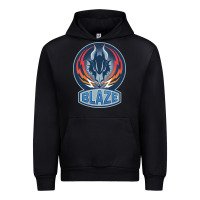 Black coventry blaze Urban Hoodie - linhVisuals