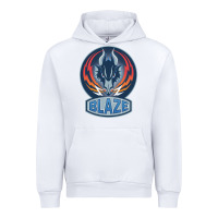 White coventry blaze Urban Hoodie - linhVisuals