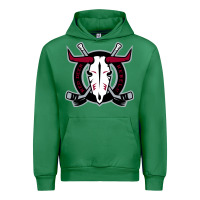 Emerald deer-red-rebels Urban Hoodie - linhVisuals