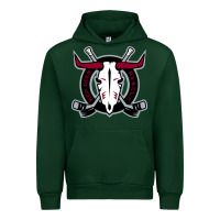 Forest Green deer-red-rebels Urban Hoodie - linhVisuals