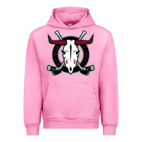 Fuchsia Pink deer-red-rebels Urban Hoodie - linhVisuals