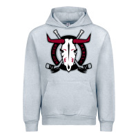 Heather Grey deer-red-rebels Urban Hoodie - linhVisuals