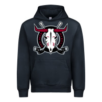 Navy deer-red-rebels Urban Hoodie - linhVisuals