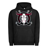 Pigment Black deer-red-rebels Urban Hoodie - linhVisuals