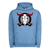 Pigment Pebble Blue deer-red-rebels Urban Hoodie - linhVisuals