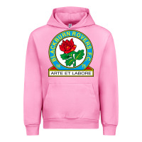 Fuchsia Pink rovers black burn fc Urban Hoodie - linhVisuals