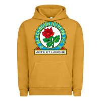Pigment Peanut Butter rovers black burn fc Urban Hoodie - linhVisuals