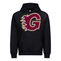 Black guildford flames Urban Hoodie - linhVisuals