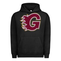 Pigment Black guildford flames Urban Hoodie - linhVisuals
