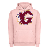 Pigment Salmon guildford flames Urban Hoodie - linhVisuals