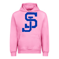 Fuchsia Pink san jose state Urban Hoodie - linhVisuals