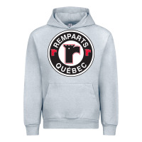 Heather Grey remparts-quebec Urban Hoodie - linhVisuals