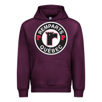 Mauve Wine remparts-quebec Urban Hoodie - linhVisuals