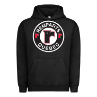 Pigment Black remparts-quebec Urban Hoodie - linhVisuals