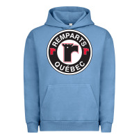 Pigment Pebble Blue remparts-quebec Urban Hoodie - linhVisuals