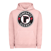 Pigment Salmon remparts-quebec Urban Hoodie - linhVisuals