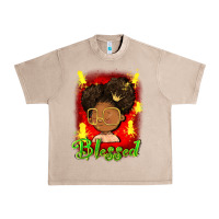 French Oak blessed juneteenth Urban Heavy Tee - FaDigitalArtStudio