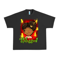 Pigment Black blessed juneteenth Urban Heavy Tee - FaDigitalArtStudio