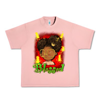 Salmon blessed juneteenth Urban Heavy Tee - FaDigitalArtStudio