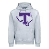 Heather Grey tarleton tontexas Urban Hoodie - linhVisuals