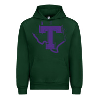 Forest Green tarleton tontexas Urban Hoodie - linhVisuals
