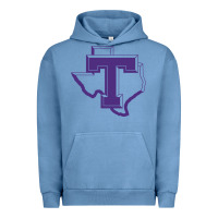 Pigment Pebble Blue tarleton tontexas Urban Hoodie - linhVisuals