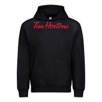 Black tim horton tshirt Urban Hoodie - linhVisuals