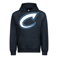 Navy columbus clippers Urban Hoodie - linhVisuals