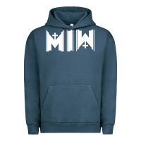 Pigment Midnight Navy Motionless In White Urban Hoodie - linhVisuals