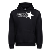Black ROCK STAR Urban Hoodie - linhVisuals