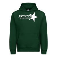 Forest Green ROCK STAR Urban Hoodie - linhVisuals