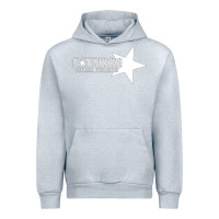 Heather Grey ROCK STAR Urban Hoodie - linhVisuals