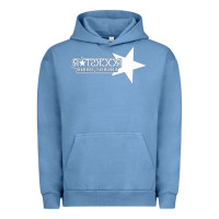 Pigment Pebble Blue ROCK STAR Urban Hoodie - linhVisuals