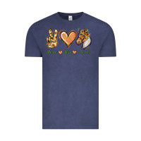 Vintage Denim Peace Love Horses Vintage Tee - Jasminsmagicworld