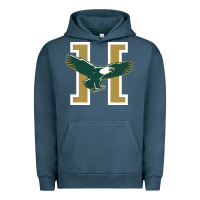 Pigment Midnight Navy husson  eagles Urban Hoodie - linhVisuals