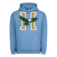 Pigment Pebble Blue husson  eagles Urban Hoodie - linhVisuals