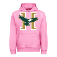 Fuchsia Pink husson  eagles Urban Hoodie - linhVisuals