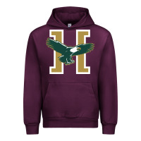 Mauve Wine husson  eagles Urban Hoodie - linhVisuals