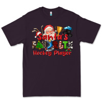 Plum santas favorite hockey player Premium Tee - CowGirlArtShop