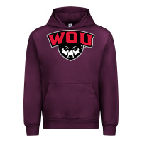Mauve Wine western oregon merch, wolves Urban Hoodie - linhVisuals