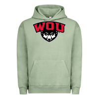 Pigment Oil Green western oregon merch, wolves Urban Hoodie - linhVisuals