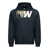 Navy wingate merch, bulldogs Urban Hoodie - linhVisuals