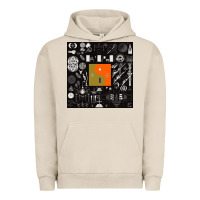 Pigment French Oak nice bon -iver symbol Urban Hoodie - linhVisuals