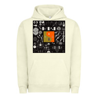 Pigment Pistachio nice bon -iver symbol Urban Hoodie - linhVisuals