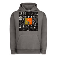 Pigment Tornado nice bon -iver symbol Urban Hoodie - linhVisuals