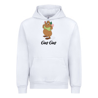 White gus gus t-shirt Urban Hoodie - linhVisuals