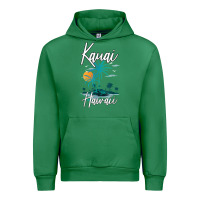 Emerald family vacation retro sunset hawaii kauai t shirt Urban Hoodie - linhVisuals