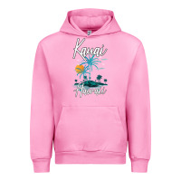 Fuchsia Pink family vacation retro sunset hawaii kauai t shirt Urban Hoodie - linhVisuals